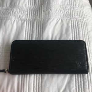 Louis Vuitton New Collection Black Wallet